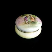 ROYAL BAYREUTH TRINKET BOX, CO
