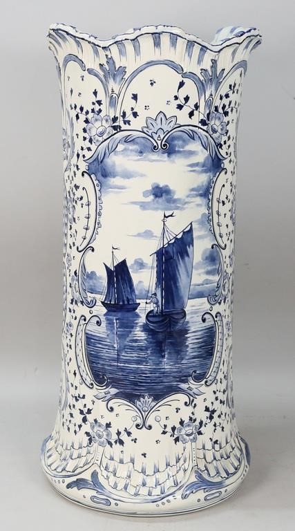 ROYAL BONN DELFT PORCELAIN UMBRELLA