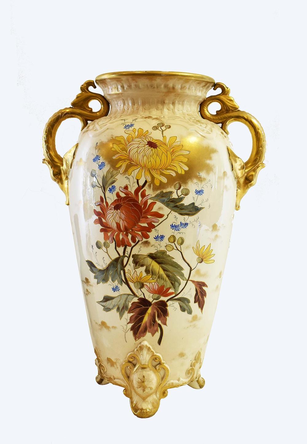 ROYAL BONN FOLIATE-DECORATED