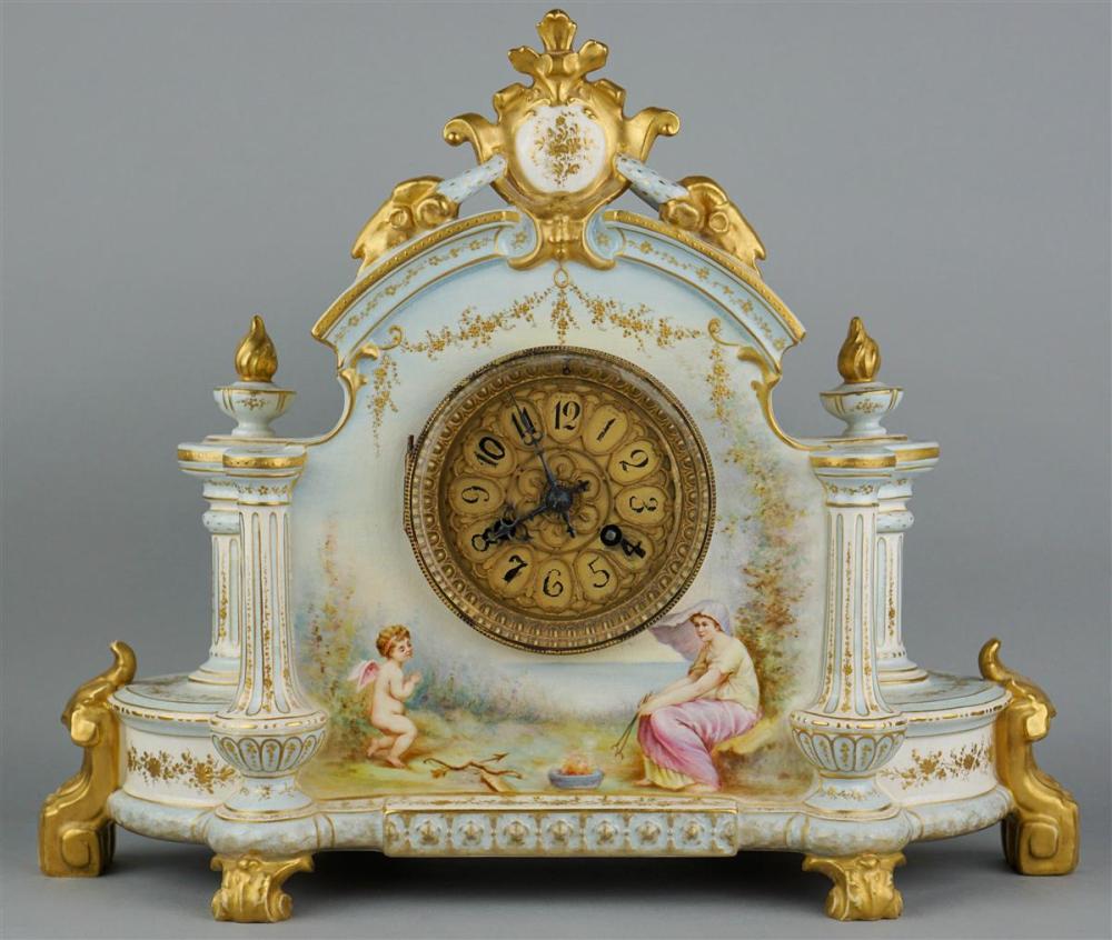 ROYAL BONN MANTEL CLOCK, RETAILED