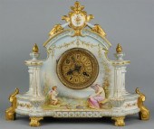 ROYAL BONN MANTEL CLOCK, RETAI