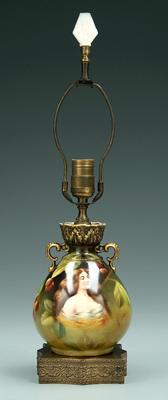Royal Bonn vase, hand painted
