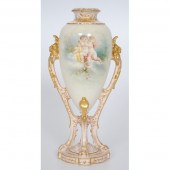 Royal Bonn Vase with Cherubs H