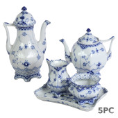 ROYAL COPENHAGEN BLUE FLUTED F