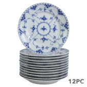 ROYAL COPENHAGEN BLUE FLUTED F