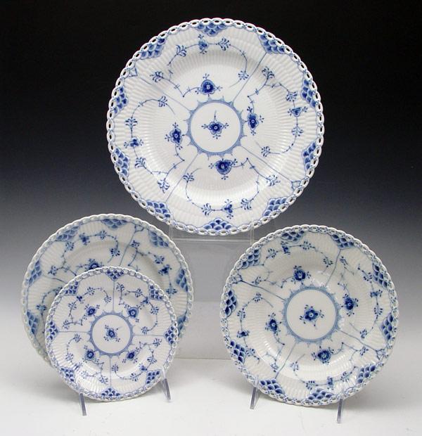 ROYAL COPENHAGEN BLUE FLUTED FULL