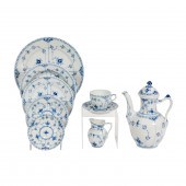 ROYAL COPENHAGEN, BLUE FLUTED