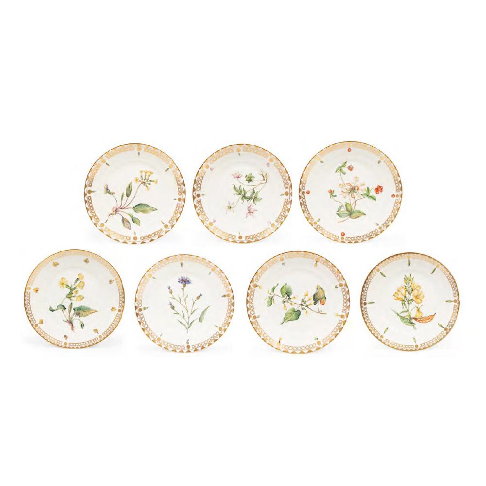 ROYAL COPENHAGEN PORCELAIN DINNER