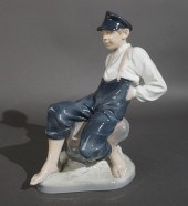 ROYAL COPENHAGEN PORCELAIN FIG