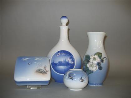 Royal Copenhagen porcelain table
