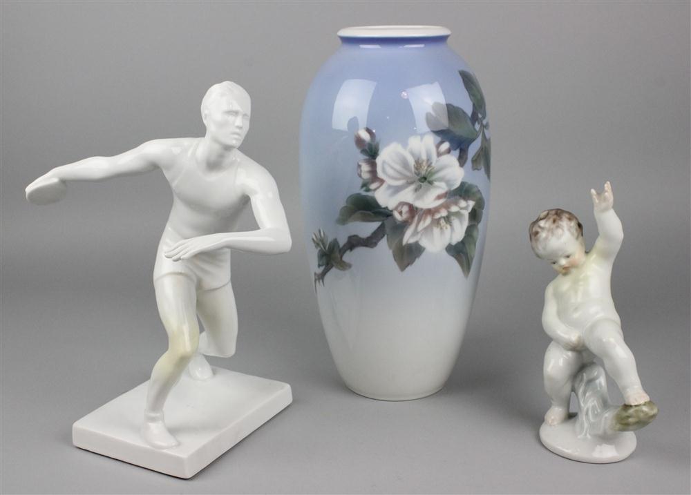 ROYAL COPENHAGEN PORCELAIN VASE