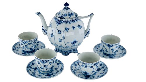 ROYAL COPENHAGEN TEA SERVICE FOR