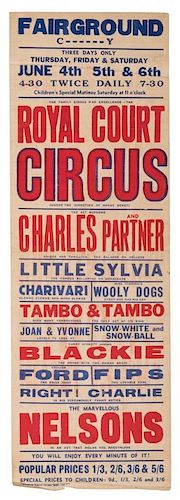 ROYAL COURT CIRCUS.Royal Court