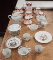ROYAL CROWN DERBY 13-PIECE POR