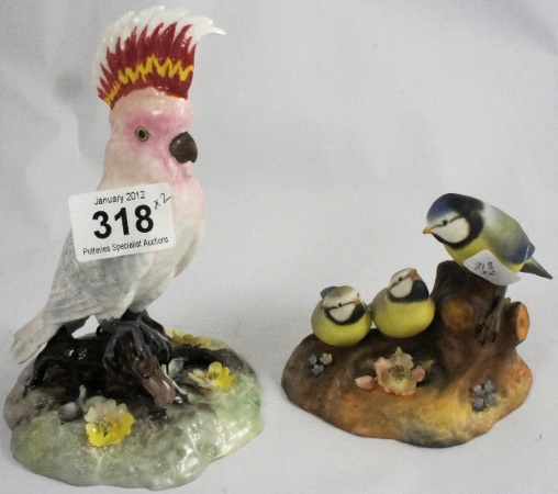Royal Crown Derby Blue Tit and