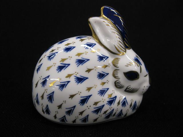 Royal Crown Derby Bunny Figurine