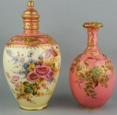 ROYAL CROWN DERBY COVERED URN
