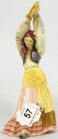 Royal Crown Derby Figure a Gypsy