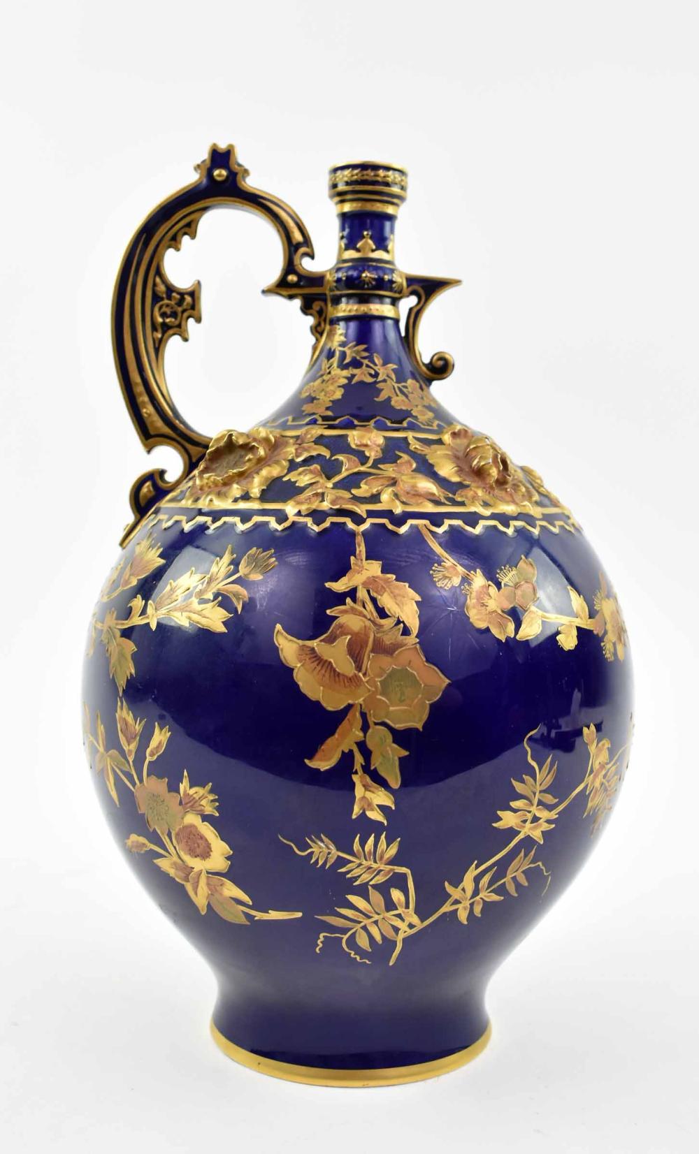 ROYAL CROWN DERBY GILT COBALT