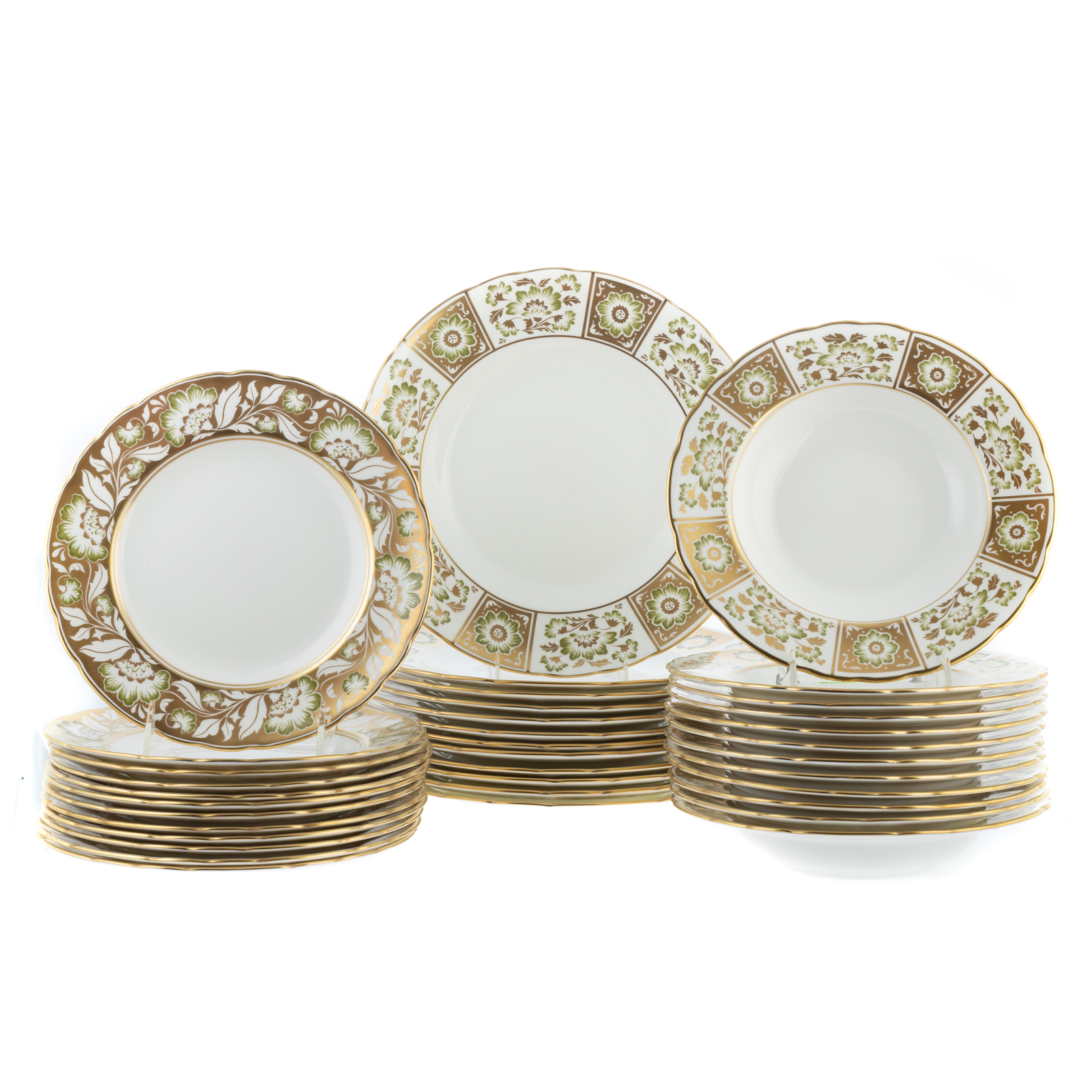 ROYAL CROWN DERBY GREEN DERBY PANEL