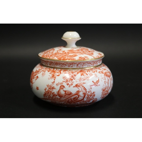 Royal Crown Derby lidded pot,