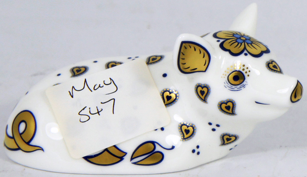 Royal Crown Derby Paperweight