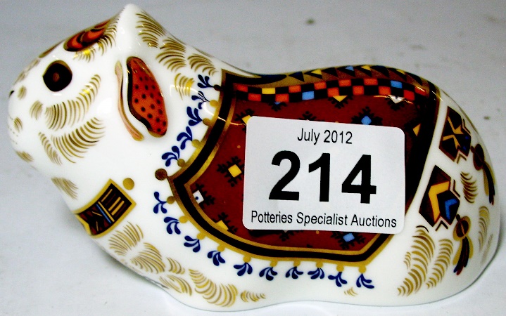 Royal Crown Derby Paperweight Gunea