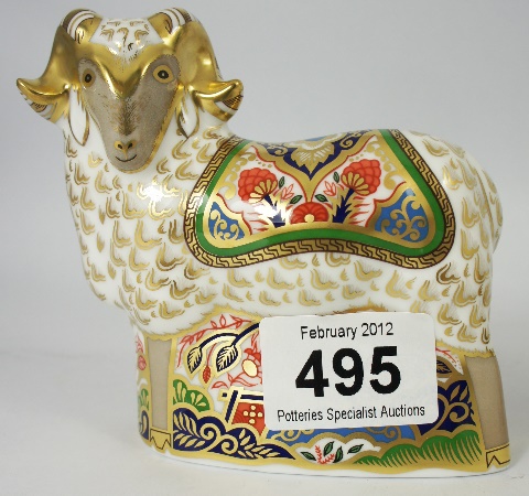 Royal Crown Derby Paperweight Imari