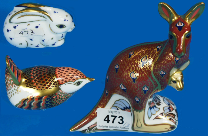 Royal Crown Derby Paperweight