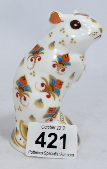Royal Crown Derby paperweight of
