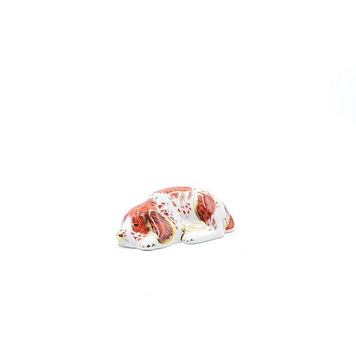 ROYAL CROWN DERBY PAPERWEIGHT,