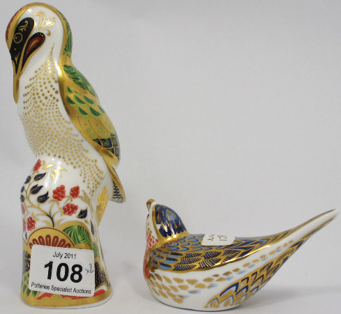 Royal Crown Derby paperweights A