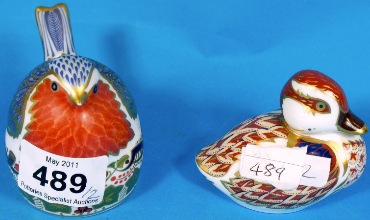 Royal Crown Derby Paperweights Bird