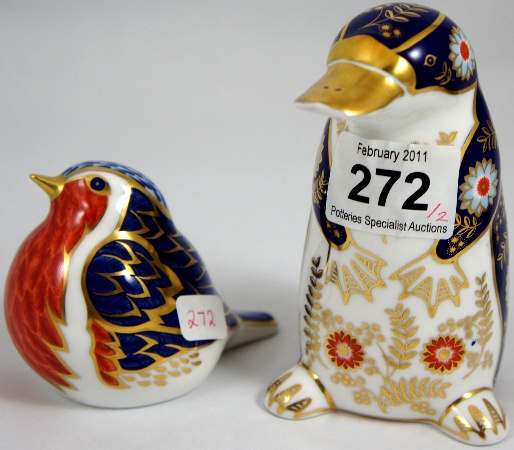 Royal Crown Derby Paperweights Duck
