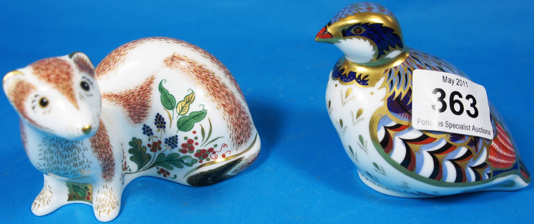 Royal Crown Derby Paperweights