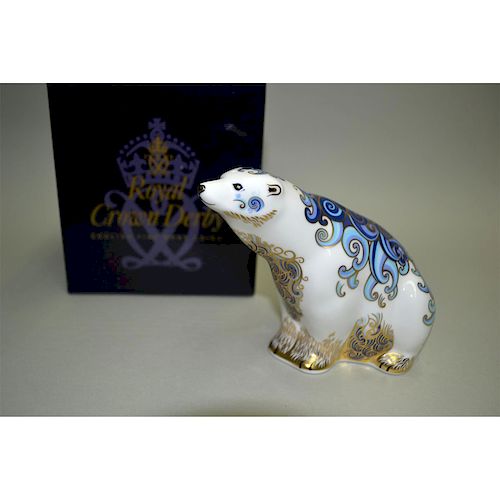 ROYAL CROWN DERBY POLAR BEAR