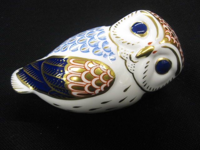 Royal Crown Derby Porcelain Owl