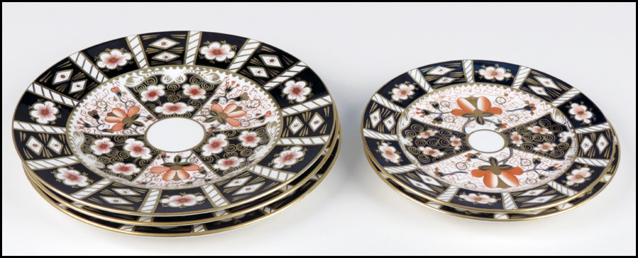 ROYAL CROWN DERBY PORCELAIN PARTIAL