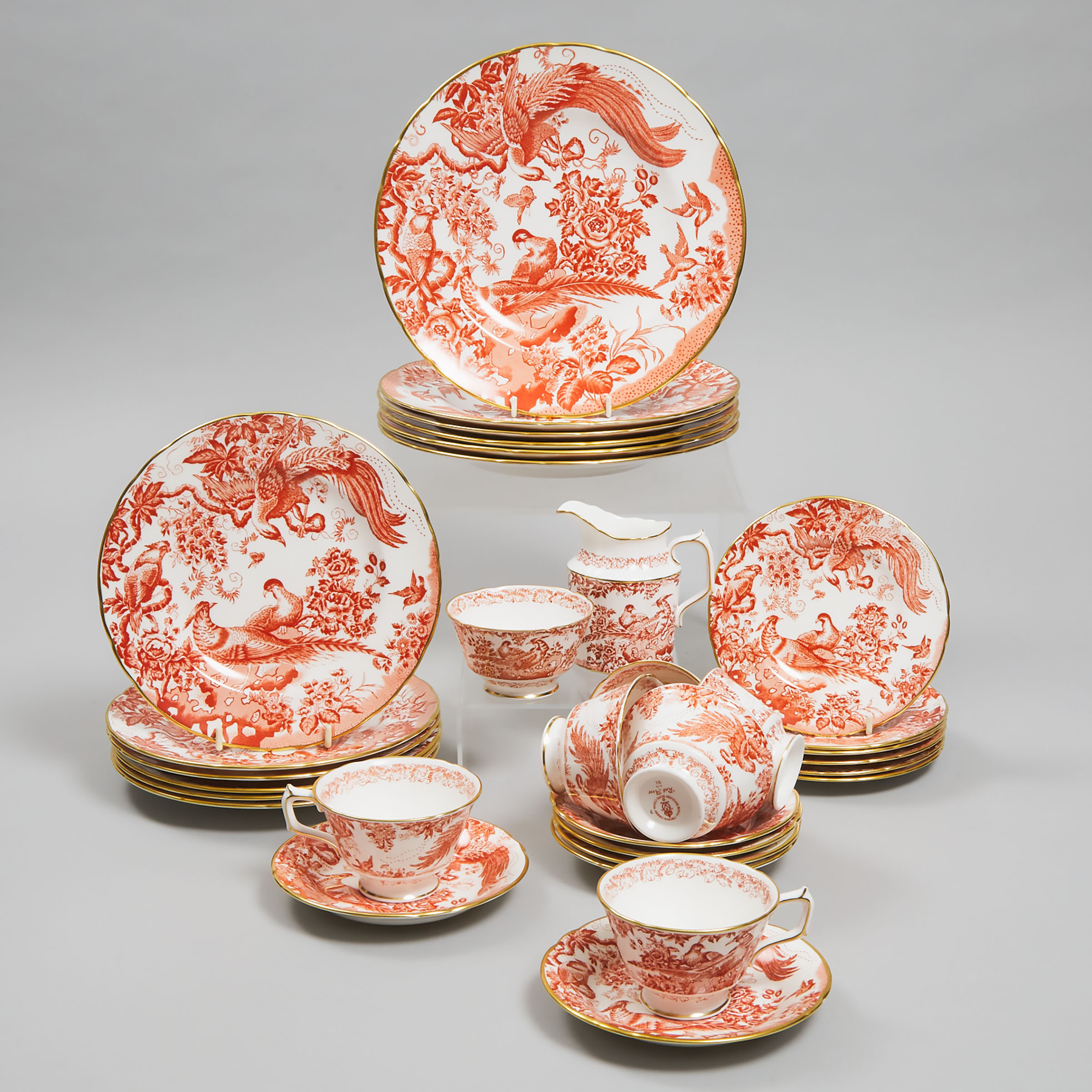 Royal Crown Derby 'Red Aves'