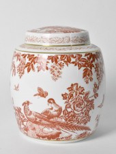 ROYAL CROWN DERBY RED AVES POR
