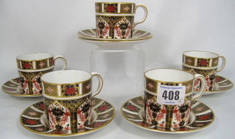 Royal Crown Derby Set Set of 5 Cups