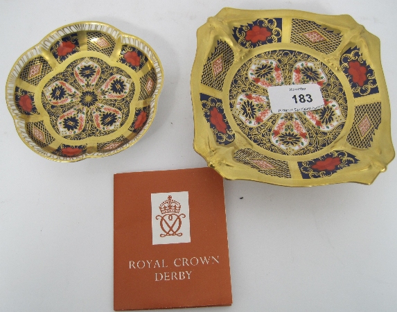 Royal Crown Derby Small Footed Dish