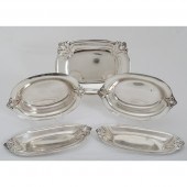 Royal Danish Sterling Trays Am