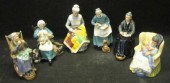 ROYAL DOULTAN. 6 Figurines. Se