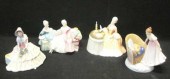 ROYAL DOULTON. 4 Female Figuri