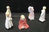 ROYAL DOULTON. 5 Figurines. Be