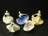 ROYAL DOULTON. 5 Figurines. Da