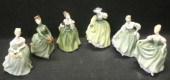 ROYAL DOULTON. 6 Figurines. La