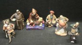 ROYAL DOULTON. 6 Male Figurine