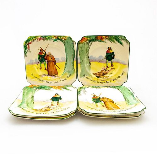 ROYAL DOULTON 6 PLATES, UNDER